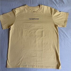 The North Face Men’s Pale Yellow Logo Tee